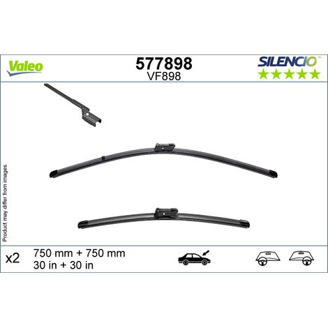 Balai d'essuie-glace Valeo 577898 CUPRA 10A998002 10A998002A 10E998002
