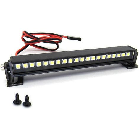 Barra de luces LED para techo de coche RC para WPL D12 C14 C24 C34 MN D90 MN99S Accesorios y piezas de mejora para coches RC (（）)