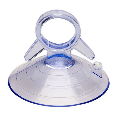 Ventouse de 45mm Mini Ventouse 10 Pièces Carrosserie Ventouse en Plastique PVC Sans Crochets Ventouse Transparente en Caoutchouc Ventouse Forte Adhérence pour Voiture Camping Vitre Pare Soleil,Fonepro (1/5)