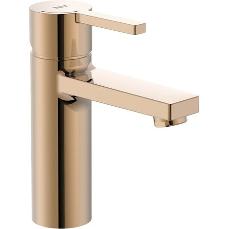 ROCA A5A3A96RG0 NAIA Grifo Monomando Lavabo con Cold Start Oro Rosa - ref: A5A3A96RG0