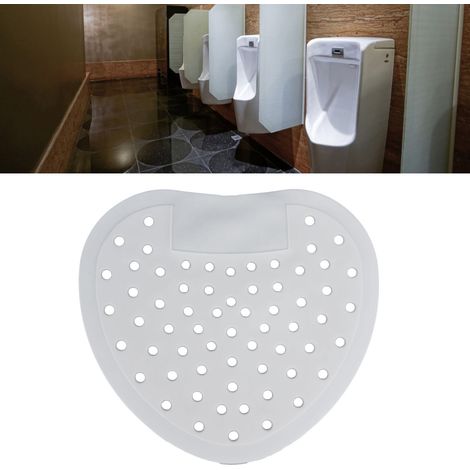 Écran urinoir anti-éclaboussures à grand trou, désodorisant parfumé pour toilettes et salles de bains, blanc