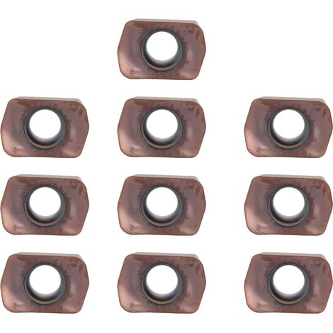 Kit de 10 plaquettes de tournage en carbure pour fraisage et tournage CNC LPGT010210ER-GM (1/5)