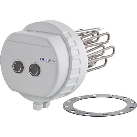 Rechauffeur a bride 30.0/15.0 KW 3x400 V AC, Drm 280 mm Longueur 780 mm