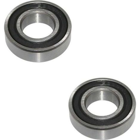 2x roulement à billes 6002-2RS 15x32x9mm étanche roue moto scooter mobylette voiture remorque tracteur