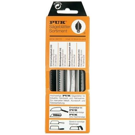 PUK Assortiment de lames de scie 390170 12 pièces - 390170 (1/4)