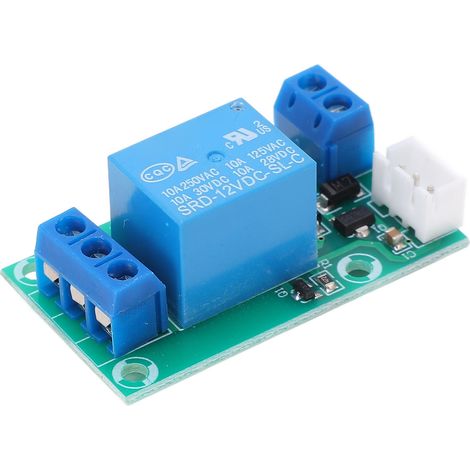 Kapazitives Berührungsschaltermodul, 1-Wege, energiesparendes kapazitives Berührungstastenmodul für Computer mit Selbstverriegelungsfunktion, 12 V (1/5)