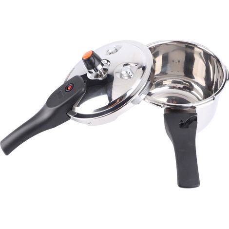 Autocuiseur en acier inoxydable 304, Pot à soupe, cuisson rapide, ustensiles de cuisine multifonctionnels économes en énergie, 2L 16cm