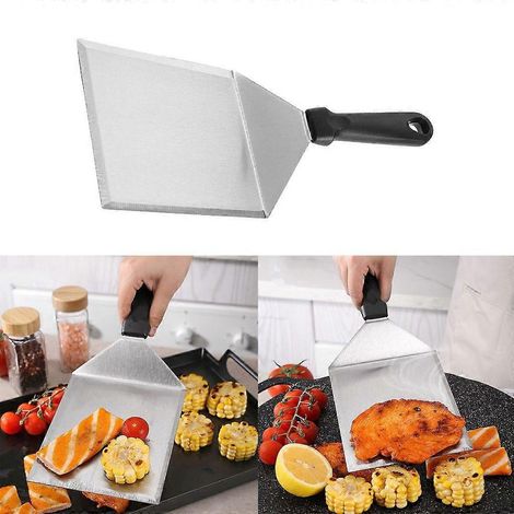 Outil de barbecue polyvalent : pelle à barbecue avec manche en PP pour la cuisson et le grillage (1/4)