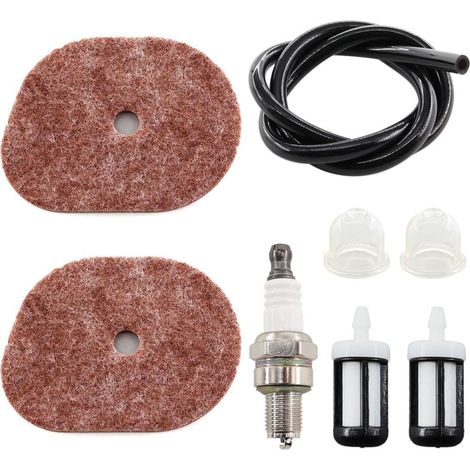 Vergaser, Luftfilter, Kraftstofffilter, Zündkerze für Stihl FS40, FS50, FS50C, FS56, FS56R, FS70, FS70RC, KM56, KM56RC, FC56, FC70, HT56C Freischneider/Rasentrimmer 4144 124 2800, 0000 350 3513