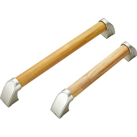 Barre d' Appui WC, Poignée Douche Bois 40cm, Barre de Maintien Douche (1/5)