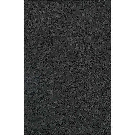vidaXL Tapis de patio en granulat de caoutchouc Noir 6 x 9 x 0,8 cm (1/5)
