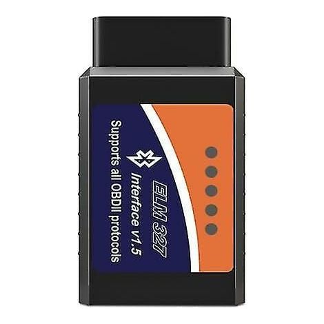 Lecteur Diagnostic OBD2 - Adaptateur ELM327 Bluetooth V1.5 - Compatible Voitures À Partir De 1996 - Pour Smartphone Android iOS PC Windows - 1 Pièce (1/5)