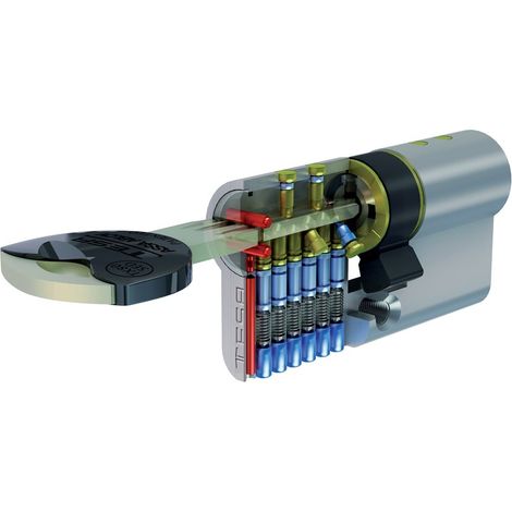 Cylindre haute sécurité TESA TX85 35x35 LN R13 came courte