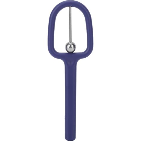 U-Shape Alloy Tongue Exerciser Blue - Oral Muscle Strength & Flexibility Trainer (1/5)