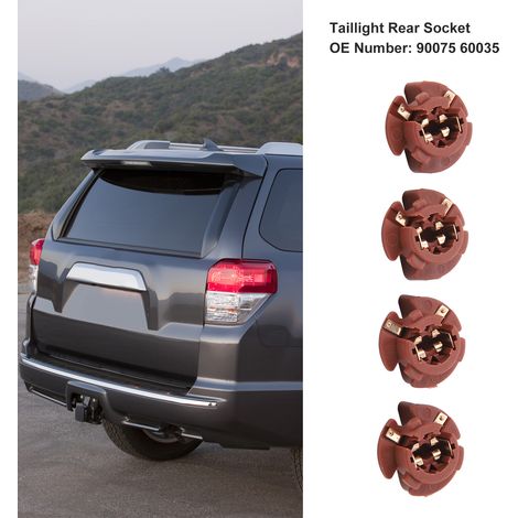 4er-Set Rücklichtfassungen 90075-60035 für Toyota 4Runner (2010–2013) – Hitzebeständig, einfache Montage (1/5)
