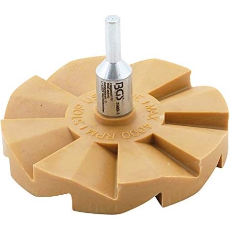BGS 3999-1 GOMME POUR AUTOCOLLANTS Ø 90 MM BGS TECHNIC