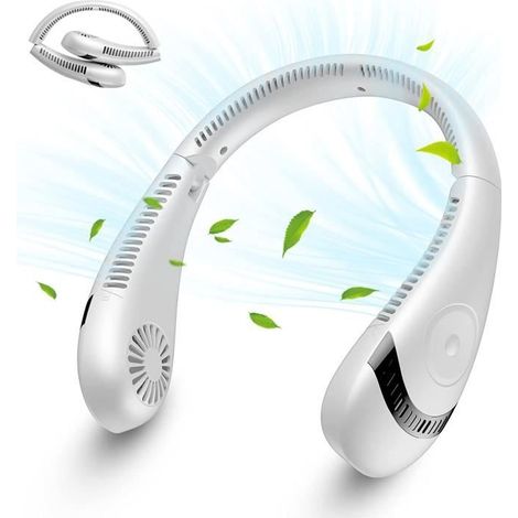 Ventilateur Portable - Non spécifié - 5000 mAh - 3 Vitesses - USB Rechargeable - Silencieux (1/4)