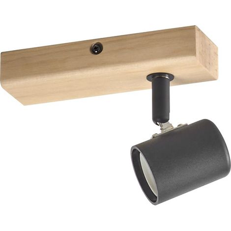 Foco ETNIA 1xE27 negro mate (1/2)