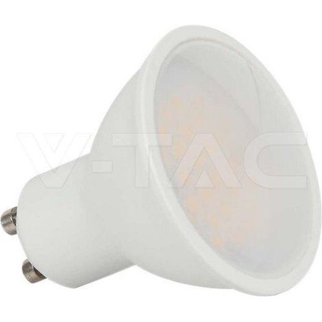 Foco led gu10 4,5w v-tac cree chip luz cálida 3000k 110° - 21201-6 (1/2)