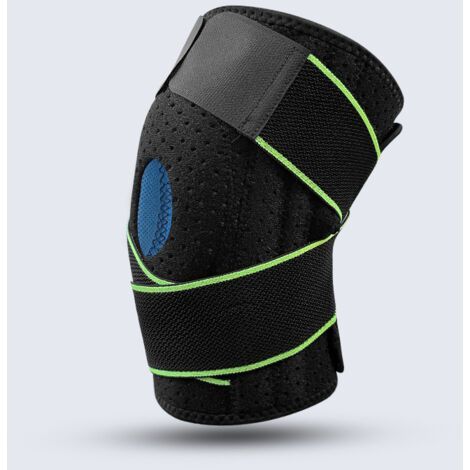 Knee brace with side stabilizers and gel pads for perfect knee support Arthritis (L) (1/5)