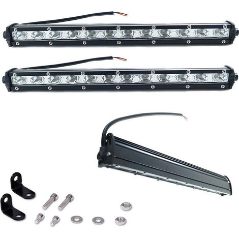 Trade Shop - 2X36W LED LICHT SCHEINWERFER ARBEIT LAMPE SCHEINWERFER AUTO BOOT LKW KLW SUV 12V 24V -