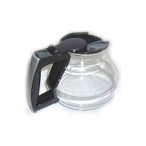 Verseuse couleur noire avec couvercle pour Cafetière 6588199 pour Cafetière - Expresso broyeur MELITTA