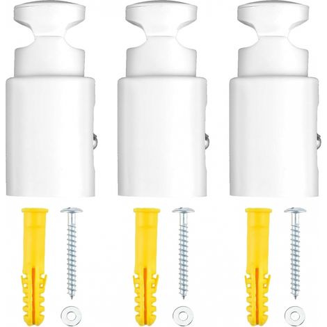 Fixation Seche Serviette Support Radiateur Sèche Serviettes Mural Réglables Compatible avec Tout 3 Pièces (1/5)
