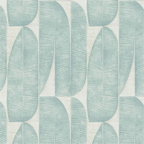 Graphic wallpaper wall Profhome 396585 non-woven wallpaper slightly textured design matt grey blue turquoise blue 5.33 m2 (1/5)
