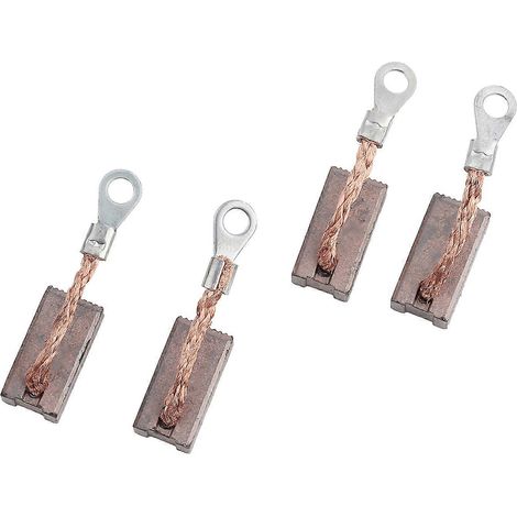 4 jeux de balais charbon moteur électrique, pièces détachées de rechange améliorées, accessoires de remplacement compatibles (1/5)