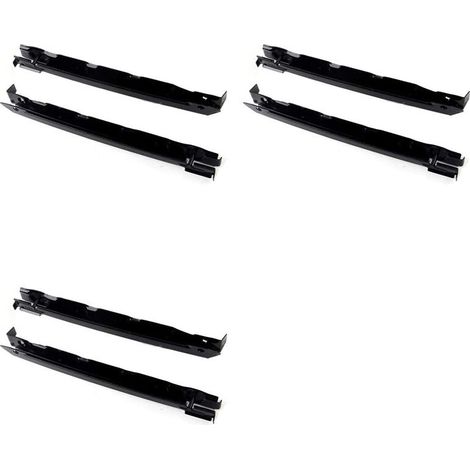 Staffe paraurti anteriore (3 coppie per lato) compatibili con Mercedes-Benz Classe S W211, E320, E350 (06-09), E500. 2118801114 2118801214