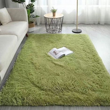 Tapis Microfibre - Tapis Antidérapant - À Poil Long - Pour Chambre Salle De Bain Cuisine Entrée Dortoir - 1 Pièce (1/5)