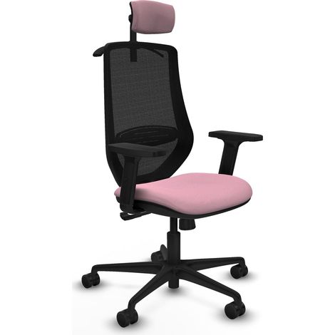 Piqueras y Crespo Mardos sedia da ufficio rosa confortevole