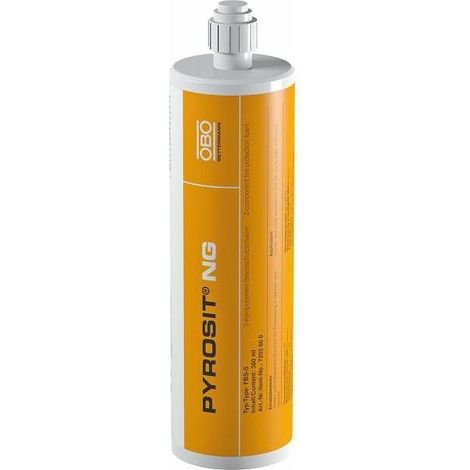 OBO Bettermann Brandschutzschaum in Kartusche 380ml 2-Komponenten PU-Brandschutzschaum rostrot, 7203800 (1/5)