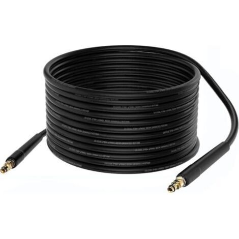 Tuyau d'extension haute pression de rechange pour nettoyeurs haute pression Kärcher série K (K2, K3, K4, K5, K6, K7) – 15 m (1/5)