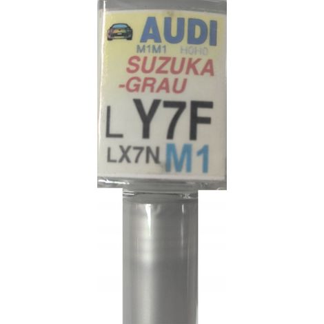 Retoque de pintura Audi LX7N H0H0 suzukagrau PARA ARAÑAZOS (1/5)