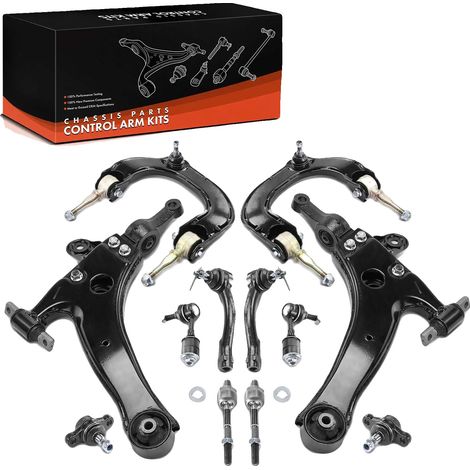 Conjunto de brazo de control, acero, 5,4 kg (12 lbs), compatible con Sedan IV EF XG 2000-2005, posición del eje delantero, se vende como un conjunto. (1/5)