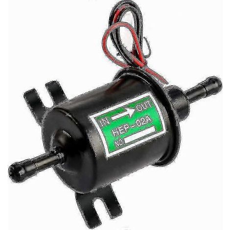 Pompe à carburant électrique 12 V Hep-02a, pompe à carburant électrique basse pression 2,5-4 psi pour toutes les voitures, camions et bateaux 25-26 (1/5)