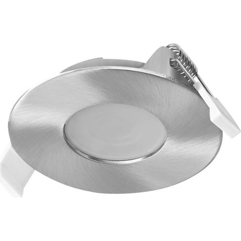 OSRAM HOMELIGHTING 4099854595516 Faretto da soffitto, Faretto LED da soffitto Nickel satinato (1/5)