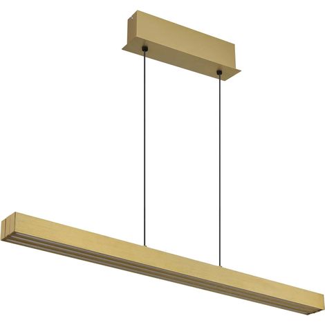 [GEBRAUCHT] B-Ware Globo Hängeleuchte Pendelleuchte Led Ethan Altmessing 150cm Cct Höhenverstellbar