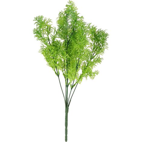 Algues Artificielles - Plastique Vert Foncé Réaliste - Décoration Intérieur Extérieur Aquarium Mariage - Lot De 1 (1/5)