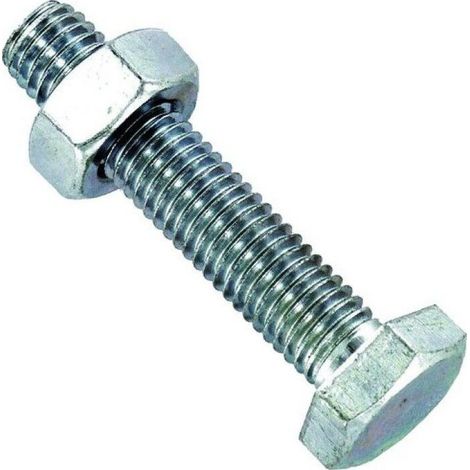 Sechskantschraube Vynex 8x60 mit Mutter 4 Stück