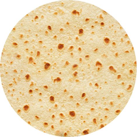 Couverture enveloppante de tortilla, couverture enveloppante ronde de burritos, couverture de jet de tortilla, couverture ronde drôle de nourriture réaliste (1/5)