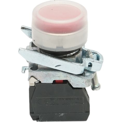 Pulsante rosso con coperchio protettivo IP65 1NC, 40mm TB4-BP42 Breckner Germany (1/5)