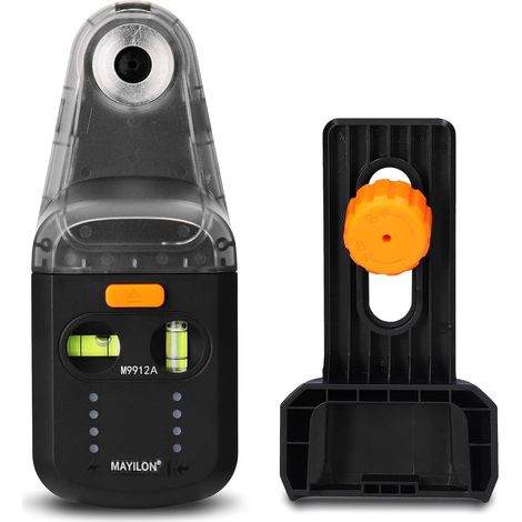 Aspirateur de perceuse électrique, niveau laser 2 en 1 fonction aspirateur de perceuse électrique mural avec fonction de niveau laser prend en charge une capacité de charge de 5 kg (1/5)