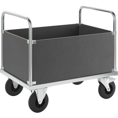 Kongamek, Chariot plate-forme, force 500 kg, avec 4 panneaux (1/5)