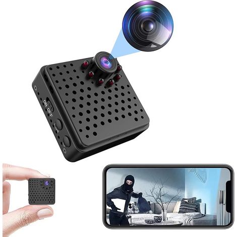 Caméra de surveillance extérieure infrarouge W18 1080P HD avec vision nocturne et support magnétique (1/5)