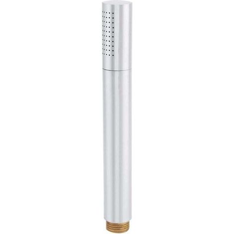 Pommeau de Douche à Main, Matériau en Cuivre, Poli, Prise Confortable, Détachable, Réutilisable, Filetage G 1/2, 19,2 2,4 2,4 Cm, pour Salle de Bain (1/3)