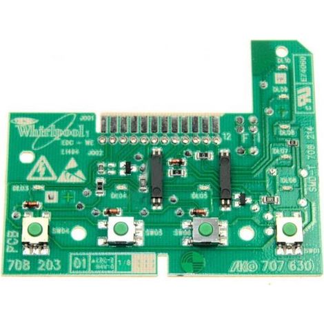 MODULE DE COMMANDE E3 POUR LAVE VAISSELLE WHIRLPOOL - 481223958046
