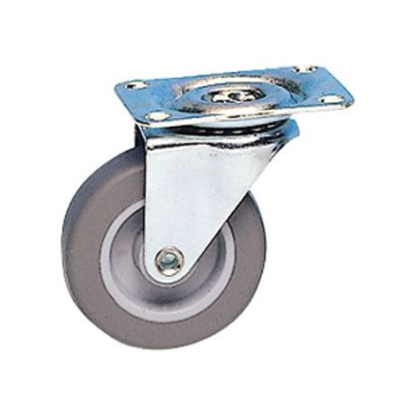 Roulette industrielle Pivotante Guitel Hervieu, Acier galvanisé, Ø 42mm, 15kg ( Prix pour 1 )