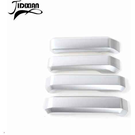 (Argent, lot de 4) Cache décoratif de poignée de porte intérieure en ABS pour voiture, compatible avec Ford F150 (2015-2020) - Accessoires intérieurs (1/4)